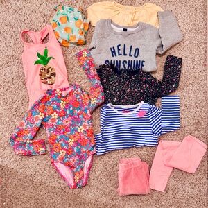 8!items . 4T/5T girls lot of clothes . Mix 8items